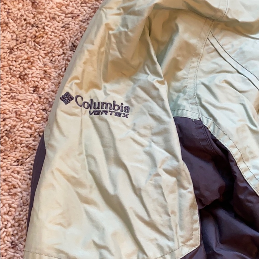 Columbia Vertex green & gray snow/ski coat - Picture 6 of 10